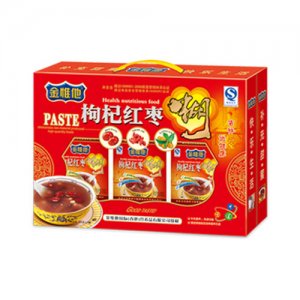 金惟他枸杞紅棗糊禮盒600克三罐裝