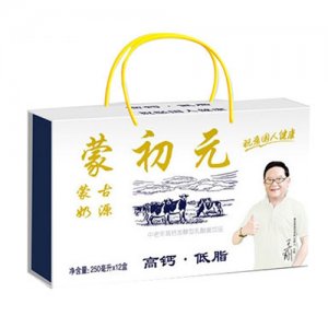 蒙初元高鈣奶250mlx12盒