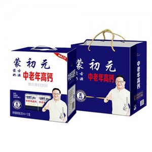 蒙初元中老年高鈣奶250mlx12盒
