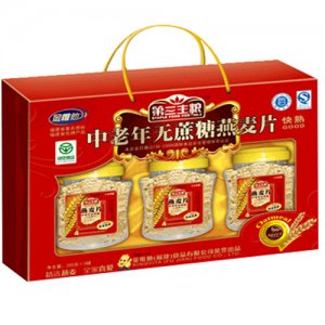 金惟他中老年無糖燕麥片三罐裝