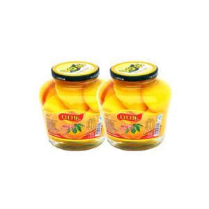 口口樂(lè)桃罐頭1.2kg