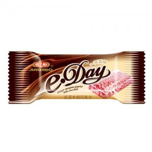 嘉士柏e-day芝麻牛奶巧克力紅豆牛奶味