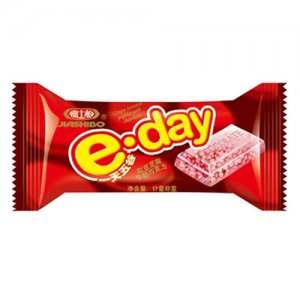 嘉士柏e-day芝麻牛奶巧克力紅豆味