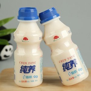 愛心牛純養0脂肪原味乳酸菌飲品340ml×12瓶