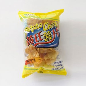 黃氏兄弟薯片麻辣味