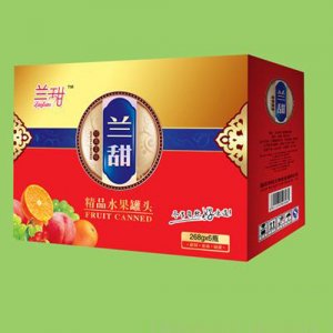蘭甜精品水果罐頭禮盒