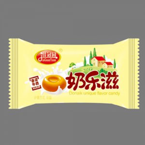 佳冠園黃色奶味硬糖