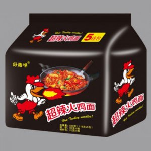 好趣味超辣火雞面甜辣型袋裝