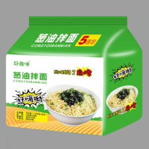 好趣味蔥油拌面袋裝