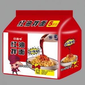 好趣味紅油拌面袋裝