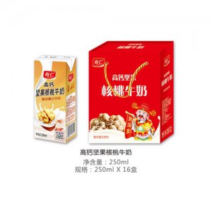 領(lǐng)舞高鈣堅果核桃牛奶16盒禮盒