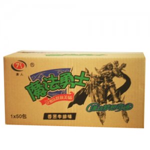 唐人魔法勇士香蔥牛排味方便面