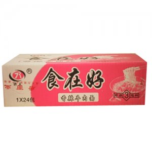 唐人食在好香辣牛肉面