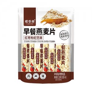 檬香趣紅棗枸杞芝麻早餐燕麥片200g（35g×6）