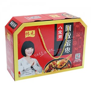 休元阿膠蜜棗八寶粥禮盒