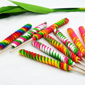 晉利麻花棒棒糖