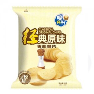 脆升升薯片經典原味55g