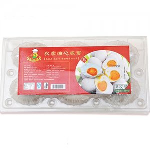 鄧師傅農(nóng)家油心咸蛋6枚裝360g