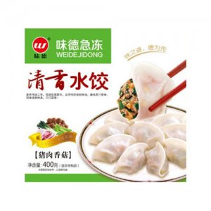 味德清香水餃豬肉香菇400g