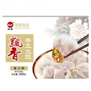 味德素三鮮手工水餃500g