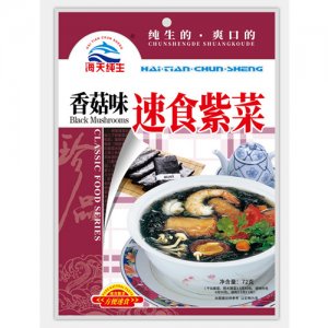 海天純生香菇紫菜湯72G