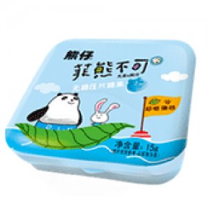 熊仔菲熊不可果堅實型壓片糖果超爽薄荷味15g