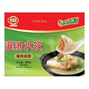 味德灌湯水餃豬肉韭菜450g