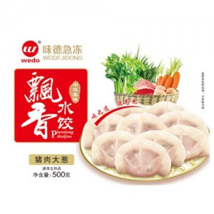 味德飄香水餃豬肉大蔥500g