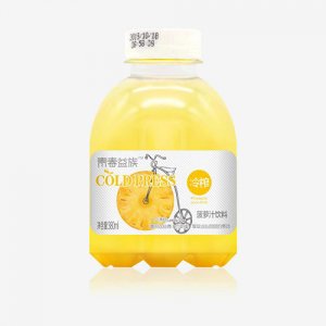 青春益族冷榨菠蘿汁飲料