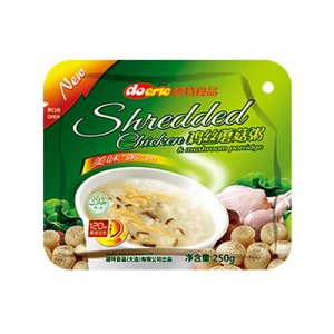 德特雞絲蘑菇粥