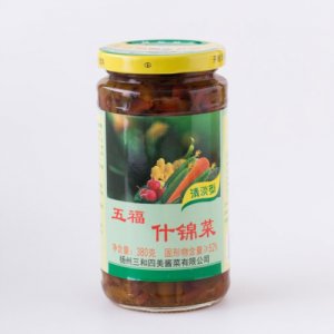 四美清淡什錦菜380g