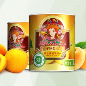 棒師傅糖水黃桃丁罐頭