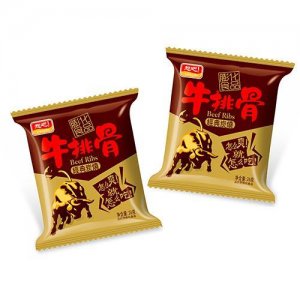 想吧牛排骨膨化食品經典炭燒26g