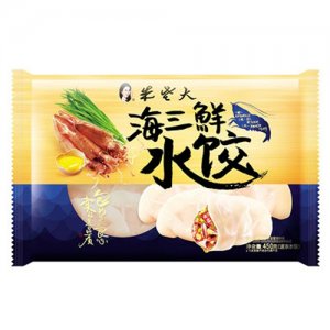 朱老大海三鮮水餃450g