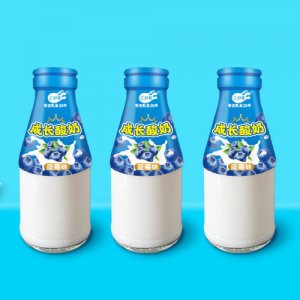 三劍客兒童成長酸奶（藍莓味）