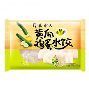 朱老大黃瓜雞蛋水餃450g