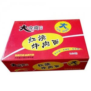 利達多大今爽紅燒牛肉面箱裝