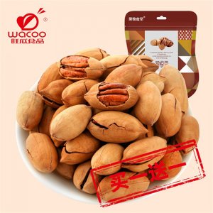 旺瓜食品果物食堅碧根果奶香味105g