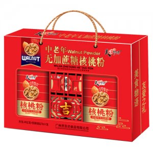 美食物語中老年無糖核桃粉禮盒