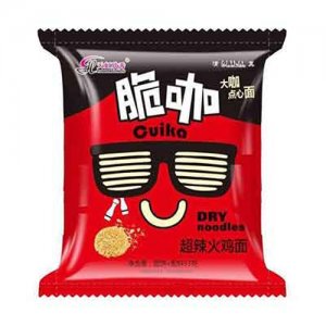 天虹欣秀脆咖超辣火雞面干吃面干脆面