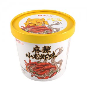 南街村方便粉絲麻辣小龍蝦味121g桶裝