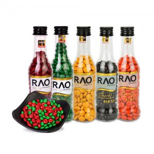 cosco小酒瓶形狀多彩巧克力豆75g