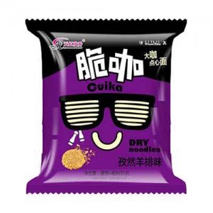 天虹欣秀脆咖點心面孜然羊排味干吃面干脆面