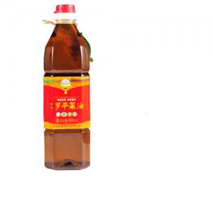 醇自然菜籽油四級0.9LPET瓶裝