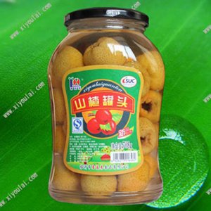 喜友來山楂罐頭708g