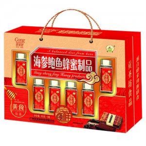 貢圣坊海參鮑魚蜂蜜制品禮盒