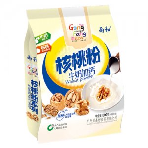 雨和牛奶加鈣核桃粉袋裝600g