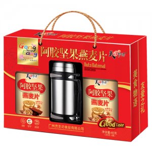 美食物語阿膠堅果燕麥片禮盒