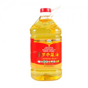 醇自然菜籽油一級3LPET瓶裝