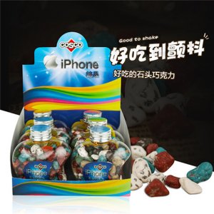 cosco七彩石頭巧克力糖果盒裝